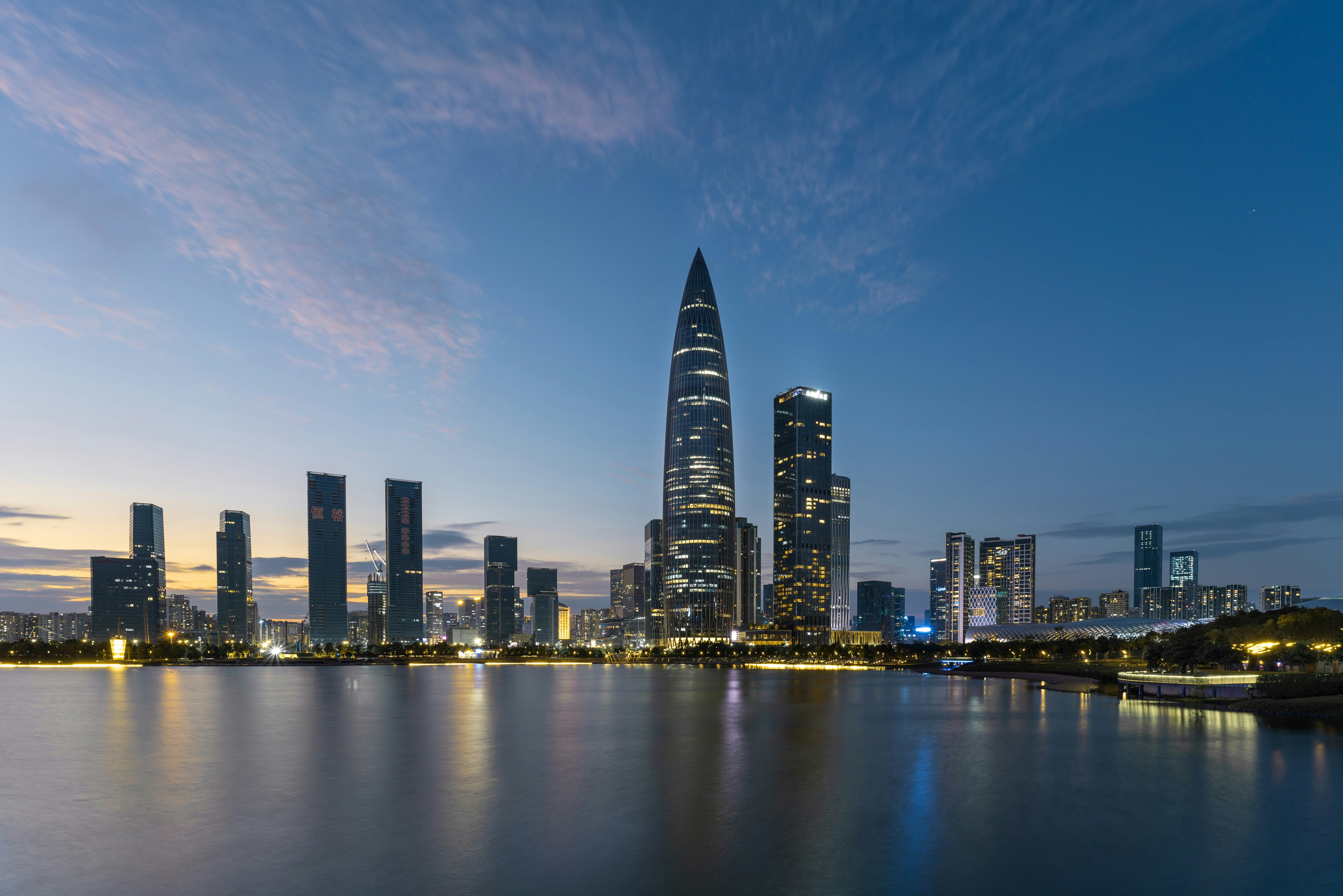 Shenzhen skyline — China's technology capital